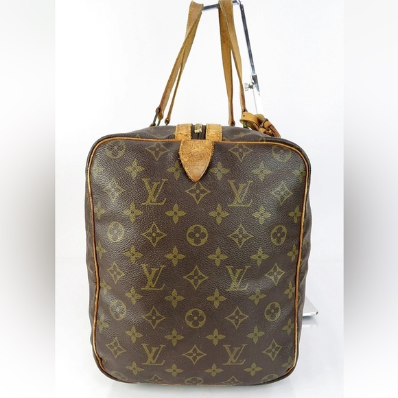 Louis Vuitton Brown Monogram Duffle Tote Bag Unisex - Picture 4 of 16